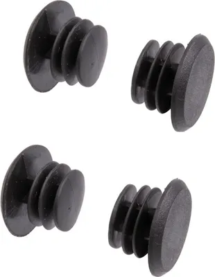 Immagine prodotto di Tappi per manubrio M-Wave Fit-Plugs, per vari diametri interni, nero (confezione da 4) Diametro interno, nero (confezione da 4)