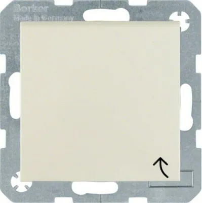 Produktbild von Berker Steckdose SCHUKO mit Klappdeckel S.1 IP44 weiß glänzend, Typ F, Weiß, Thermoplast, IP44, 250 V, 16 A
