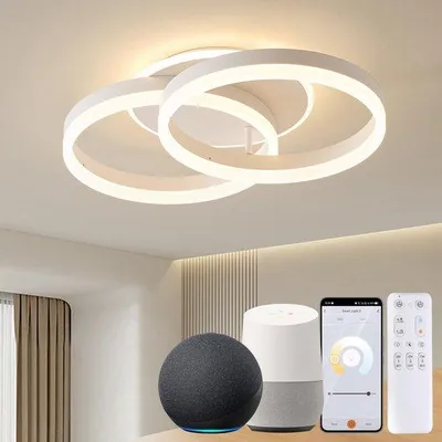 Produktbild von Azomor® Moderne Smart Deckenlampe mit Fernbedienung und Dimmfunktion für jeden Raum