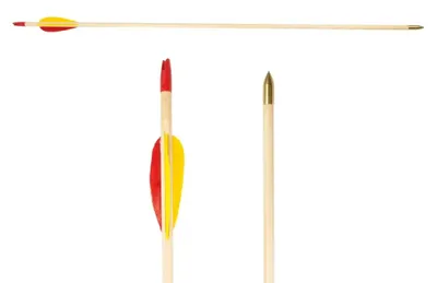 Produktbild von Sportpfeil mit Messingspitze 80 cm