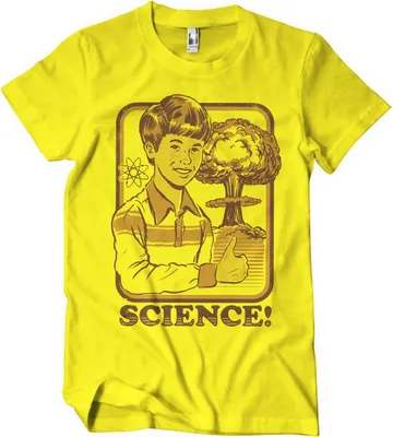 Produktbild von Science! T-Shirt - Small - Yellow