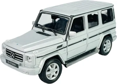 Image de Welly Mercedes-Benz G-klasa W460 Argent Échelle 1:24 Modèle réduit de voiture 24012