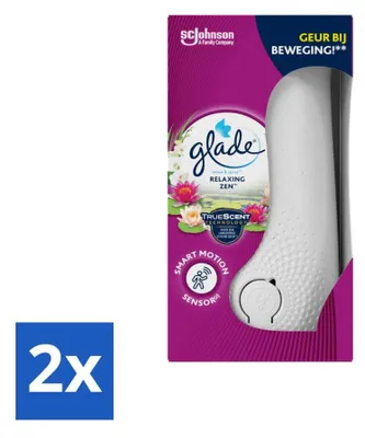 Produktbild von Glade - Holder Sense & Spray - Entspannendes Zen - 18 ml - Vorteilspack - 2 Stücke