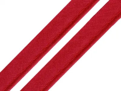 Obrázek produktu pro Paspulka bavlněná, výpustek 12 mm vínová, metráž / 1 m