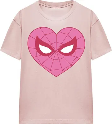 Produktbild von Spider-Man - T-Shirt für Herren/Damen Uni TV19280 (XL) (Blassrosa)