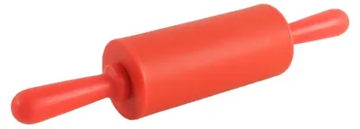Silikon-Nudelholz, antihaftbeschichtet, 22 cm, rot – für Teig & Gebäck
