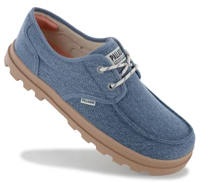 Produktbild von Palladium Dunelite Moc Cush - Herren Sneakers Schuhe Canvas Blau 04660-481-M , EU 42.5 UK 8.5