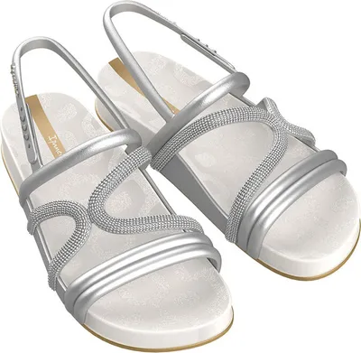 Obrázek produktu pro Sandály Ipanema Walk, stříbrné, velikost 38 (dámské), stříbrné, velikost 38