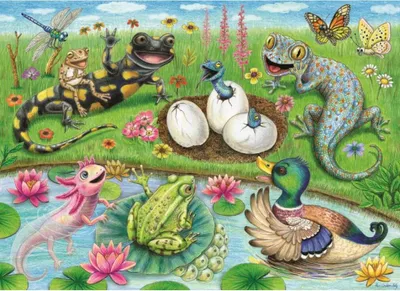 Produktbild von RAVENSBURGER Puzzle Vítejte mláď átka! 60 dílků