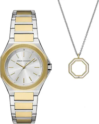Produktbild von Nur Zeit Armani Exchange Gold Kollektion Andrea - frau