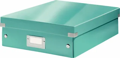 Image de LEITZ boîte d'organisation Click & Store WOW, groá, eisblau