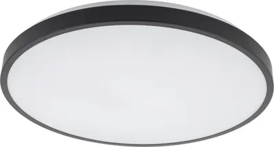 Obrázek produktu pro Kulatý koupelnový plafon Ø38,5cm LED 22W neutrální barva černá AGNES LED 10972 Nowodvorski