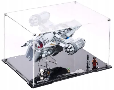 Produktbild von Blacked Brick Vitrine für LEGO® 75292 Star Wars – The Razor Crest