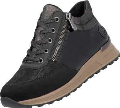Produktbild von Rieker Sporthalbschuhe Formsohle modisch in schwarz, Gr. 43