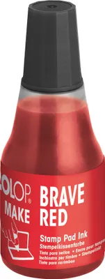 Obrázok produktu pre COLOP 168356 COLOP pečiatkovacia farba MAKE, 25 ml, odvážne červená