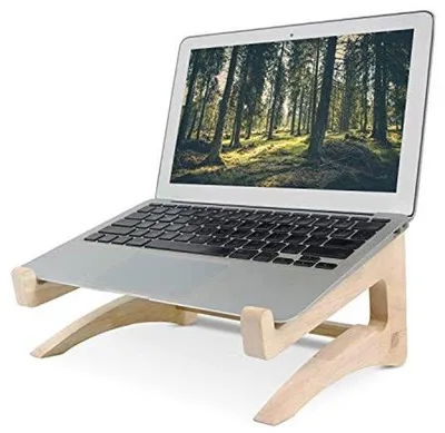 Zdjęcie produktu dla Drewniane ogrzewanie biurowe z półką na laptopa