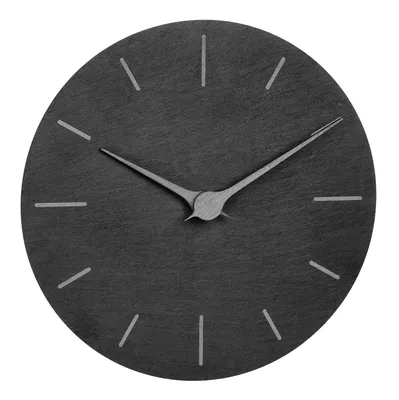 Produktbild von TFA 60.3068 analoge Schiefer Wanduhr 250 mm Quarzuhr geräuscharm