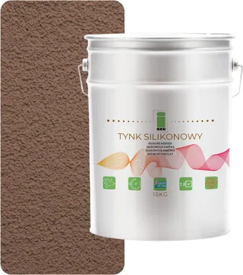 Produktbild von Silikonputz für den Außenbereich, hellbraun, 1,5 mm Premium, 15 kg