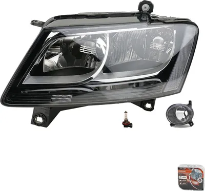 Productafbeelding van Koplampen + Osram Night Breaker Laser, geschikt voor Audi Q5 8R, bouwjaar 06/12-, links, artikelnummers: 8R0941003AM, 8T0941699B, 8T0941699A. Johns