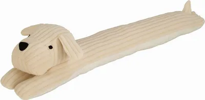 Produktbild von süßer Hund als Türluftstopper Zugluftstopper 90cm BEIGE