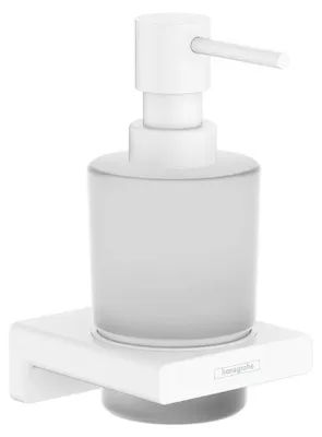 Obrázok produktu pre HANSGROHE 41745700 Dávkovač pleťového mlieka AddStoris matný biely