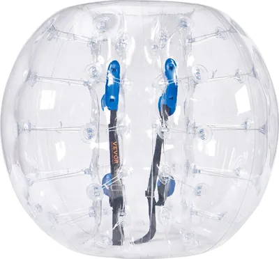 Obrázek produktu pro Nafukovací míč Bumper Bumper Ball 1 ks 1,2 m x 1,03 m, míč pro srážku s člověkem, nafukovací míč s PVC tělem pro venkovní aktivity, nafukovací míč s průhlednými tečkami