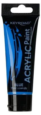 Obrázok produktu pre Akrylová farba KEYROAD, 75 ml, modrá, pre umelcov