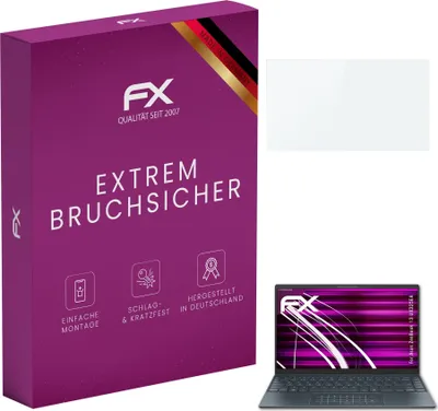 Produktbild von atFoliX 4061187451913, Laptop Bildschirmschutz, Transparent, Asus, ZenBook 13UX325EA, Glas, Kratzresistent