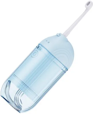 Zdjęcie produktu dla Elektryczna szczotka do czyszczenia podłóg z końcówką szczotkową – niebieska