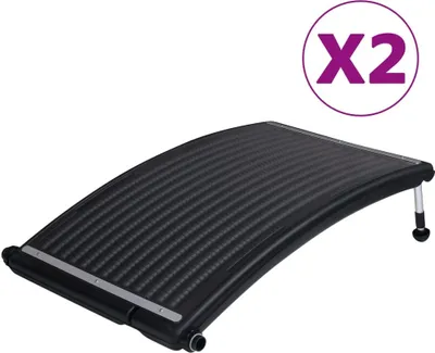 Zdjęcie produktu dla Solarne podgrzewacze wody w basenie, łuki, 2 szt., 110x65 cm