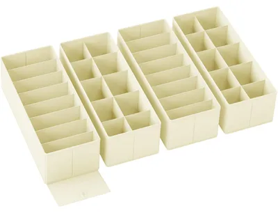 Immagine prodotto di Set di 4 organizer per cassetti con 36 scomparti