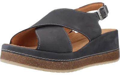 Produktbild von Clarks Kassanda Step 26181440 4, Sandaletten in Blau für Damen, Größe 36