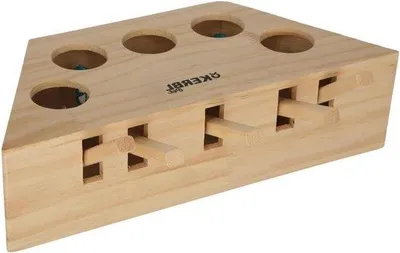 Produktbild von Interaktives Holzspielzeug - interaktives Spielzeug für Kinder - unbehauenes Holz - interaktives Lernspielzeug