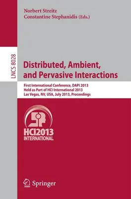 Obrázek produktu pro Distributed, Ambient, and Pervasive Interactions