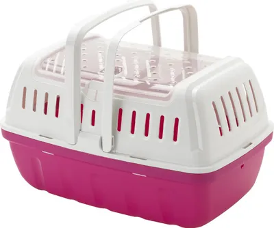 Produktbild von Flamingo Transportbox Nager Lizzie rosa, Größe: L