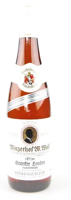 Produktbild von Wein 1976 Stadecker Lenchen Beerenauslese Faberrebe