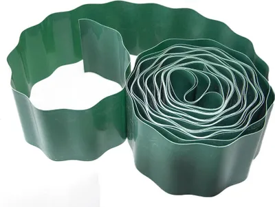 Produktbild von Grüne Rasenkante ZE 9 m x 15 cm zur Abgrenzung von Blumenbeeten und Rasen