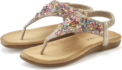 Produktbild von VIVANCE Sandale Sommerschuh bronzefarben mehrfarbig Größe 42