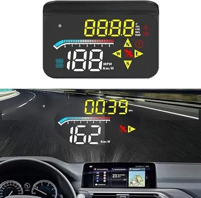 Produktbild von Zalati HUD-Anzeige Head-up Dual-Modus GPS OBD Reflexionsprojektion auf der vorderen Windschutzscheibe USB Port Cars
