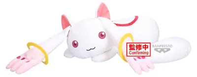 Zdjęcie produktu dla Maskotka Kyubey z filmu "Puella Magi Madoka Magica the Movie Rebellion", wysokość 48 cm