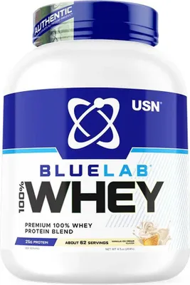 Produktbild von USN Blue Lab Whey- 2 kg Vanilla