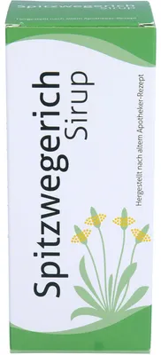 Image de Siropà la plantain lancéolé pour soulager la toux irritative, solution de 200 ml