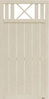 Produktbild von Zaun Teilelement Konsta Provence 90 x 180 cm, natur