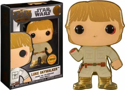 Image de Funko Pop! Star Wars Luki Bespin 10cm Chase – Duża Figurki Enamel POP Pin