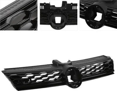 Produktbild von Glänzend schwarzer Wabengrill als Ersatz für MK7.5 Facelift 2017–2020