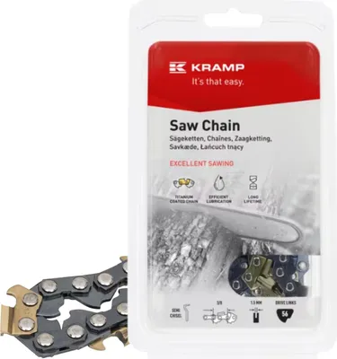 Zdjęcie produktu dla Piła łańcuchowa do HUSQVARNA / STIHL - pełne dłuto 3/8" 1,5 mm, 56 ogniw napędowych - KRAMP
