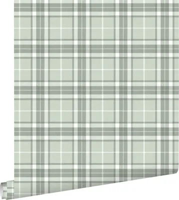 Obrázek produktu pro ESTAhome tapeta kostkovaný vzor mátově zelená 53 cm x 10,05 m