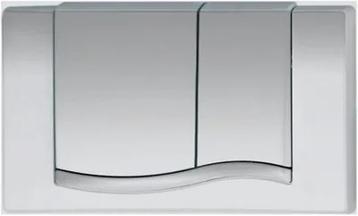 Obrázek produktu pro Splachovací deska MEPAwave pro 2 splachovače A21/E21, matný chrom