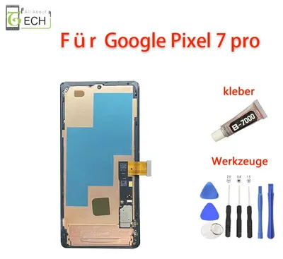 Produktbild von Für Google Pixel 7 Pro (OLED) LCD Display mit Rahmen Touchscreen Bildschirm