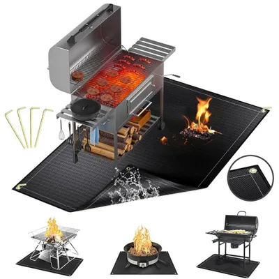 Produktbild von Omgoods – Vielseitige Grillmatte zum Schutz von Böden